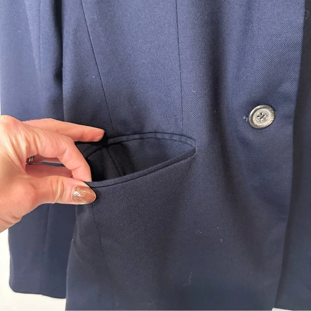 J. Crew Regent Wool Navy Blazer